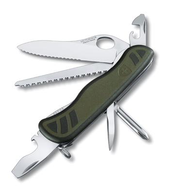 VICTORINOX солдатский нож швейцарский армейский нож большой клинок с крестообразной отверткой швейцарского производства с 10 функциями многофункциональный многофункциональный инструмент []
