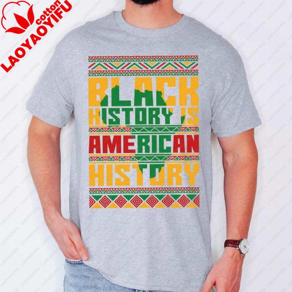 Black History Is American History Tshirt Juneteenth Day TShirt African American Shirt Huunisex Rights Tee Unisex Unisex Fashion Tops