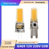 G4 COB 3W LED Corn Lamp Beads, 12V/220VAC/DC, Universal High Brightness Crystal Chandelier Light Source