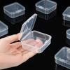 Tight Packaging - Home Multifunctional Storage Box - Transparent Independent Plastic Storage Box - Suitable for Medicine and Jew