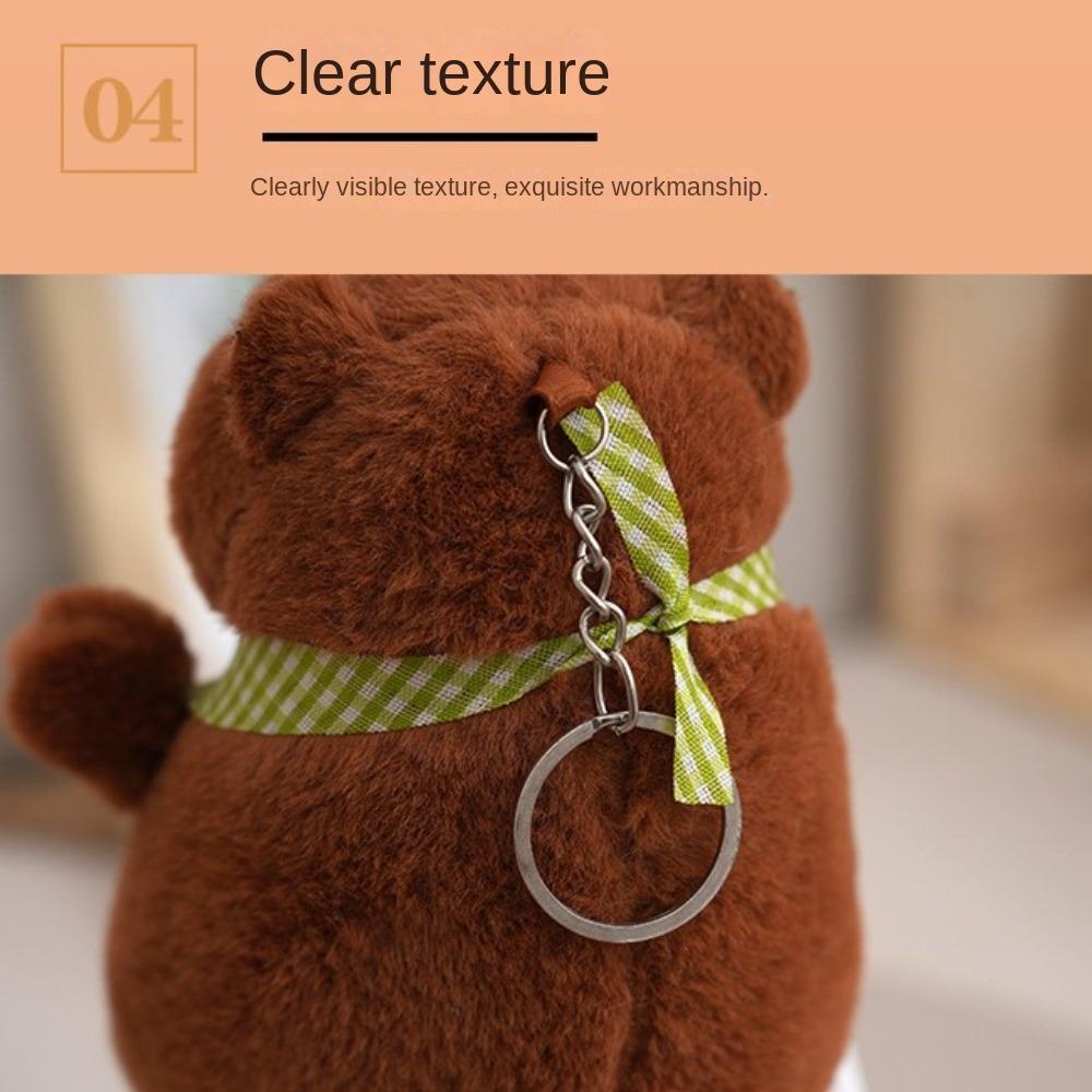 10-13см Подвеска Капибара Разноцветная Мягкая Игрушка Каваи Подвеска для Сумки Автомобильная Пара