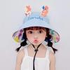 Summer Baby Visor Hat Wide Brim UV Protection Sun Cap for Infants Toddlers Boys Girls Lightweight Breathable