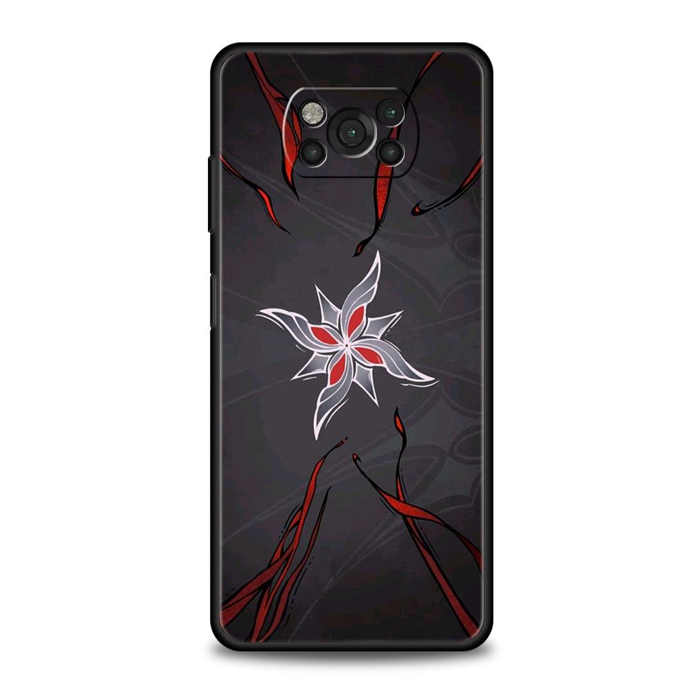 Чехол для телефона для Xiaomi Poco X6 X5 X4 Pro 5G X3 NFC F5 F4 M5 M4 M3 F3 GT C51 C50 C55 Черный чехол Honkai Star Rail Игра Тот же стиль