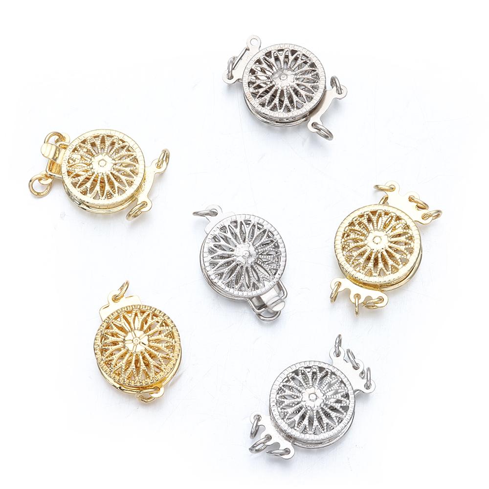 Necklace Layering Clasp with Lobster Multiple Bracelet Lock Connectors Layered Necklace Clasps