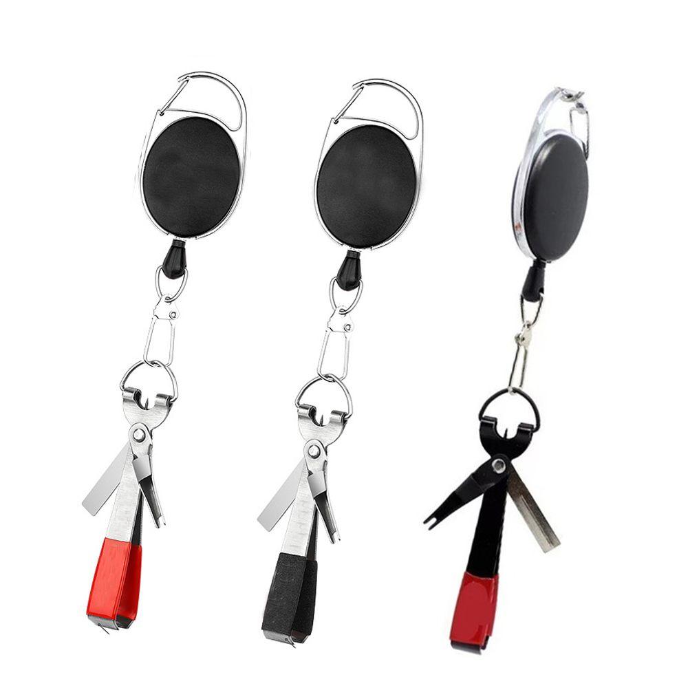 Stainless Steel Snip Line Cutter Fly Fishing Clippers Quick Knot Tying Tool Fast Hook Nail Knotter