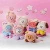 Плюшевая игрушка Веер Сакуры BT21 серия KPOP кукла-сидячка группы BTS подарки день рождения пара взрослый Мягкая обнимательная уютная каваии очаровательная набивная