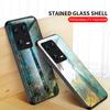Casing For Xiaomi 11 Lite 5G NE 13 13T Pro 13 Lite 13 Ultra Redmi 12 Note 8 2021 13 Pro+ Case Marbled Tempered Glass Case Back Cover