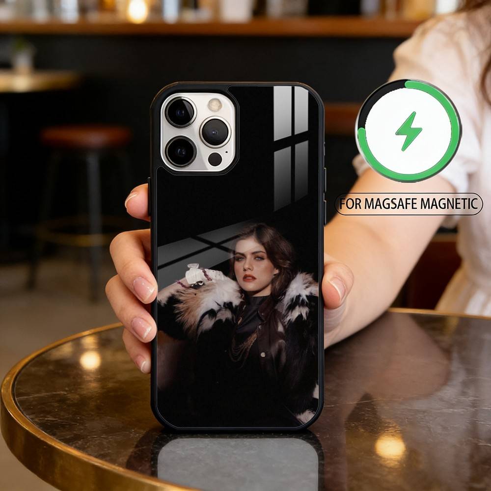 A-Alexandra D-Daddario Magnetic For Magsafe Wireless Charging Phone Case For iPhone17,16,15,14,13,12,11 Plus,Pro Max