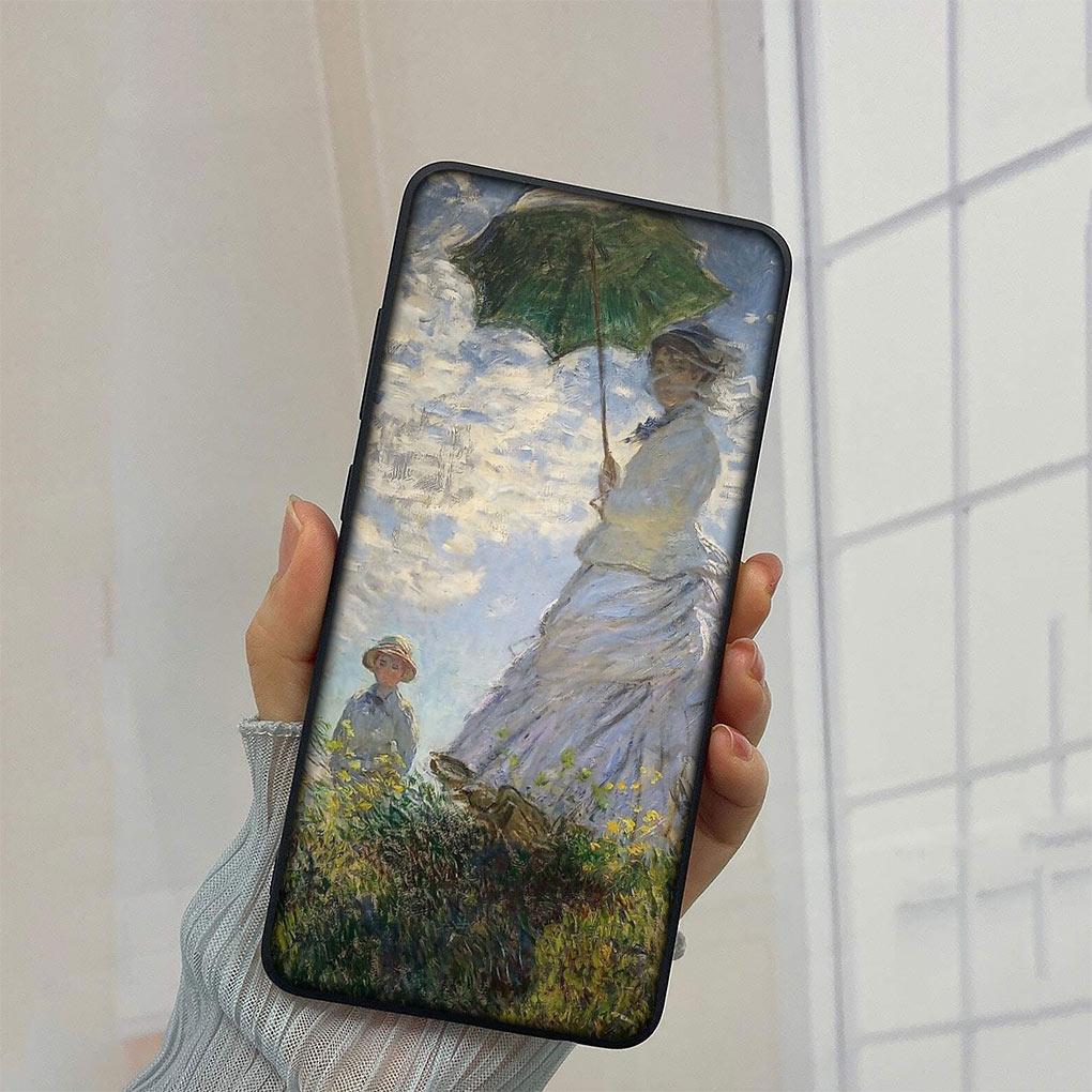Claude Monet Impressionism Painter Art Cover for Motorola Moto E32 G30 G50 G60 G40 G51 G52 G41 G42 G22 G71 E7 G100 Soft Case
