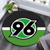 Hannover 96 pattern round rug,Carpet Rug for Living Room Bedroom Playroom ,Non-slip Floor Mat,Holiday Gifts and Birthday Gifts.