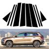 8pcs Door Trim Cover Stickers Pillar Posts for Skoda Karoq 2017-2022 Car Window Decoration Auto Styling