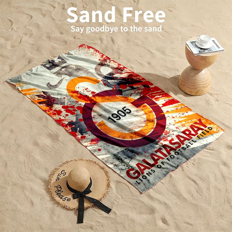 Galatasaray Beach towels also serve as bath towels summer essential a musthave for the outdoors the beach and the pool