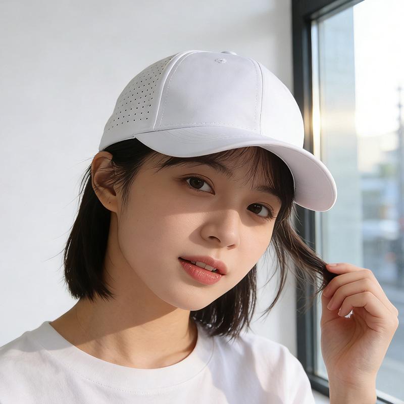 Baseball cap Thin women's sunshade breathable outdoor leisure sunscreen cap Sports waterproof cap