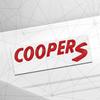 3D Авто Металлическая Наклейка Логотип Значок Cooper S SD на Задний Багажник Автомобиля Декор для Cooper ONE Clubman Paceman JCW R56 R58 R59 F60