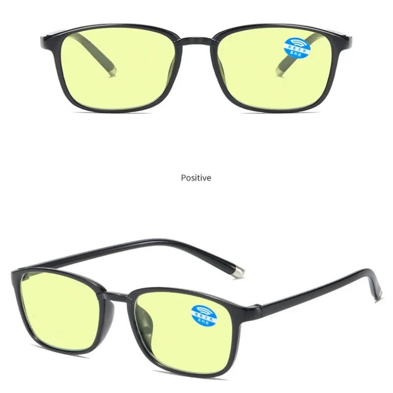 Интеллектуальные очки для чтения с переменным фокусом Автоматически регулируемые очки для чтения Защита от синего света Ночное видение Пресбиопические очки