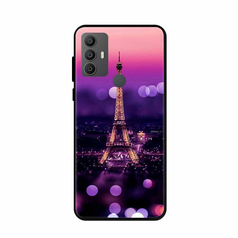 For Alcatel 1V 2021 Case 6002A 6002D Cool Fashion Soft TPU Silicone Bumper Fundas for Alcatel 1V (2021) Capa for Alcatel1v 1 V
