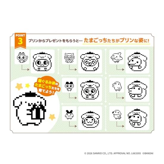 [BANDAI] POMPOMPURIN Tamagotchi Basic Orange ver. Recommended Age: 6 years and up Sanrio Characters