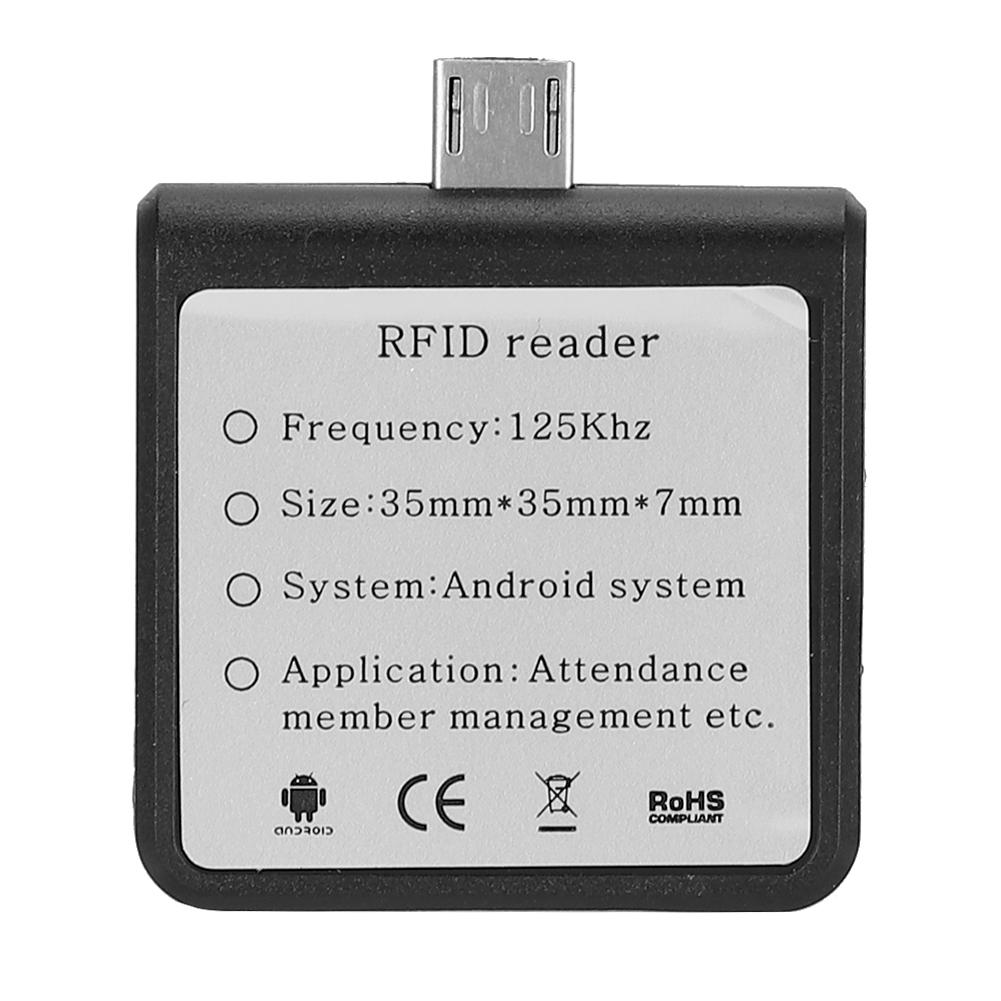Non Contact   Card Reader Adapter ID Mobile Phone Smart   USB Converter(White )