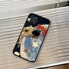 Милые кошачьи мемы Чехол для телефона Для iPhone 17,16,15,14,13,12,11 Plus,Pro Max,XS,Мягкий силиконовый Черный чехол