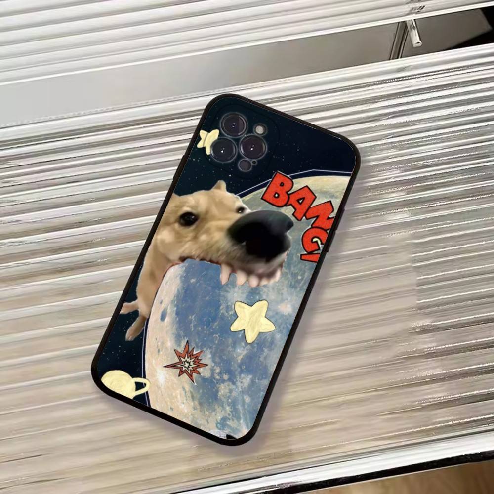 Милые кошачьи мемы Чехол для телефона Для iPhone 17,16,15,14,13,12,11 Plus,Pro Max,XS,Мягкий силиконовый Черный чехол