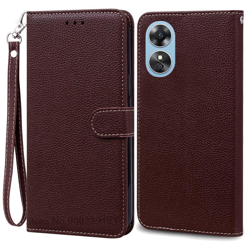 Для OPPO A17 чехол силиконовый кошелек кожаный флип-чехол для OPPO A17 чехол для телефона OPPO A17K OPPOA17 A 17 защитный чехол Coque Fundas