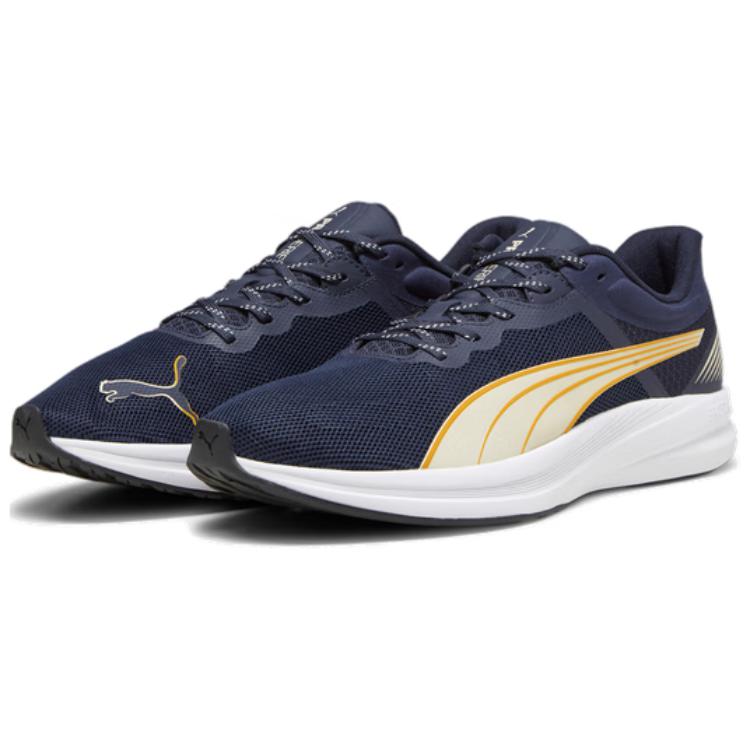 Puma Кроссовки унисекс Redeem Profoam Удобные Легкие Дышащие Низкие Кроссовки для Трейлраннинга Синий Белый Желтый 377995-15