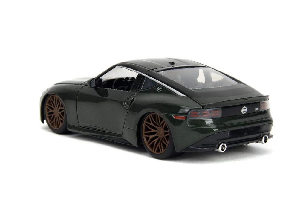 JADA TOYS Fast & Furious Nissan Z 2023 Green Diecast Car, 1/24, 34791