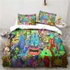 3D Print My Game Singing Monsters Bedding Sets Comforter Quilt Bed Cover Duvet Cover Pillow Case 2-3 Pieces Sets Kids Adult Size