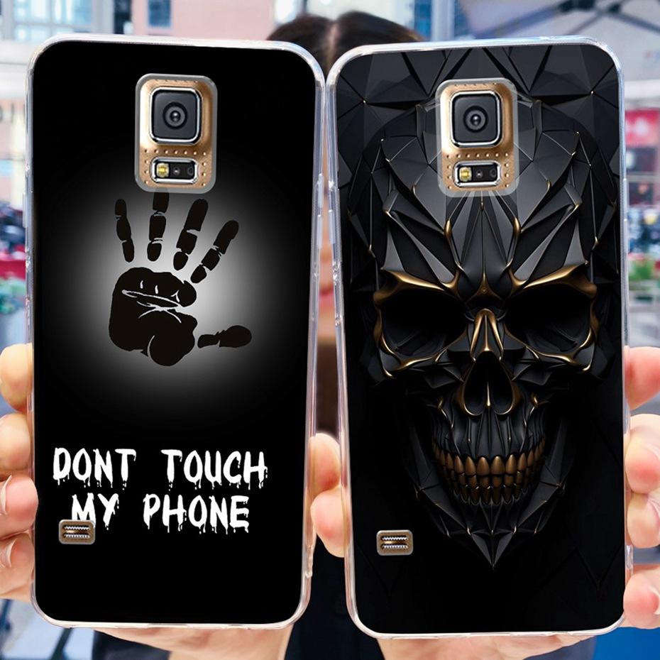 Красивый чехол с принтом для Samsung Galaxy S5 5.1" Прозрачный мягкий силиконовый чехол-бампер для Samsung S5 I9600 SM-G900F