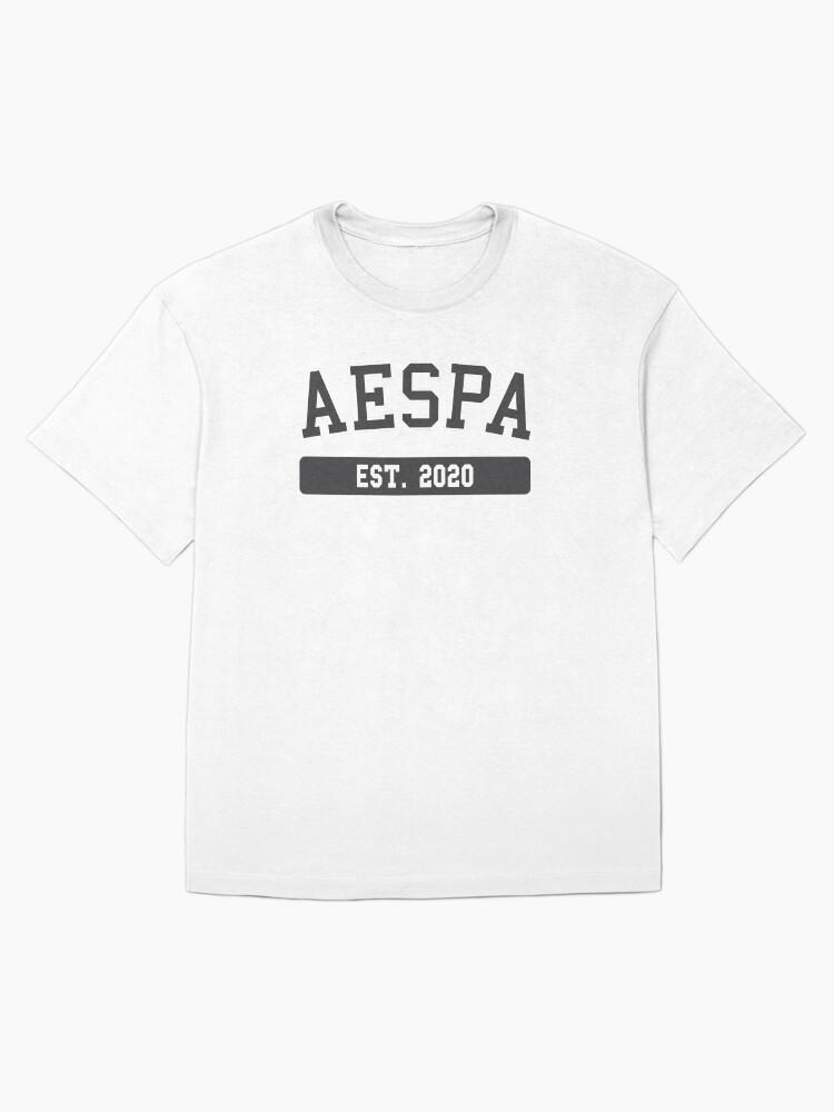 Kpop Колледж - aespa | Kpop Мерч для Kpop фанатов | Подарок для MY Свободная футболка