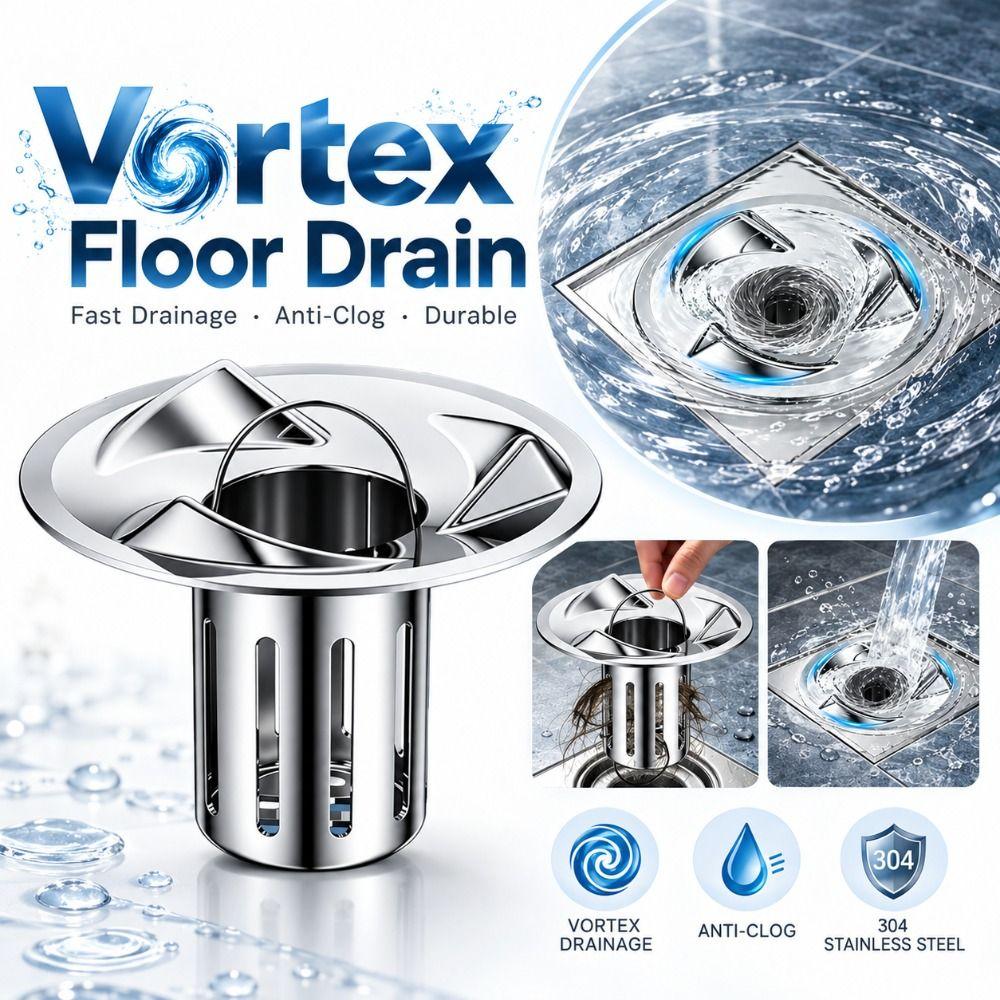 Electroplated Finish Floor Drain Strainer 304 Stainless Steel Kitchen Sink Filter