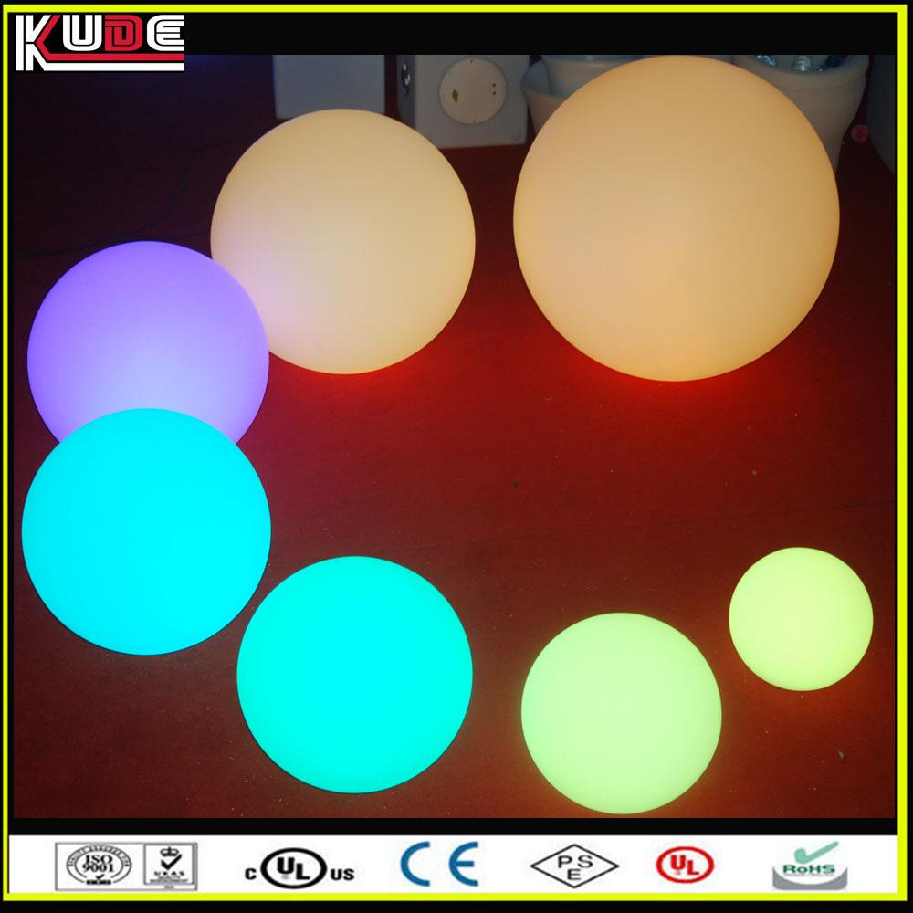 LED Luminous Sphere for Outdoor Wedding, Lawn, or Pool Party Decor