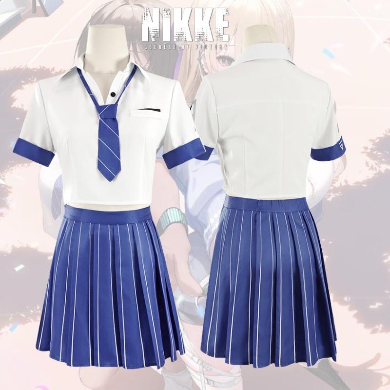 Костюм для косплея Богини Победы для женщин Новый аниме-стиль Школьная форма JK