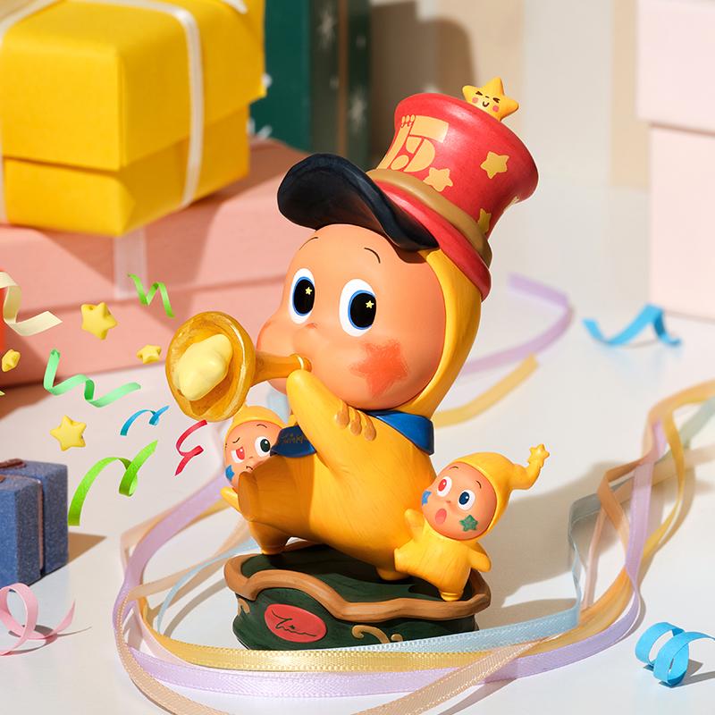 POP MART Празднуя момент Фигурки серии к 15-летию POP MART Фигурки в слепых коробках (Одинарная упаковка / Набор из 15 штук)