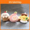 Chicken Pendant Cherry Plush Toy Keychain Stuffed Animal Accessory For Teens