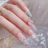 10Pcs Clear Pointed Bottom Super Shiny Naked Glass Stone Nail Art 3D Diy Manicure Decoration Accessorie