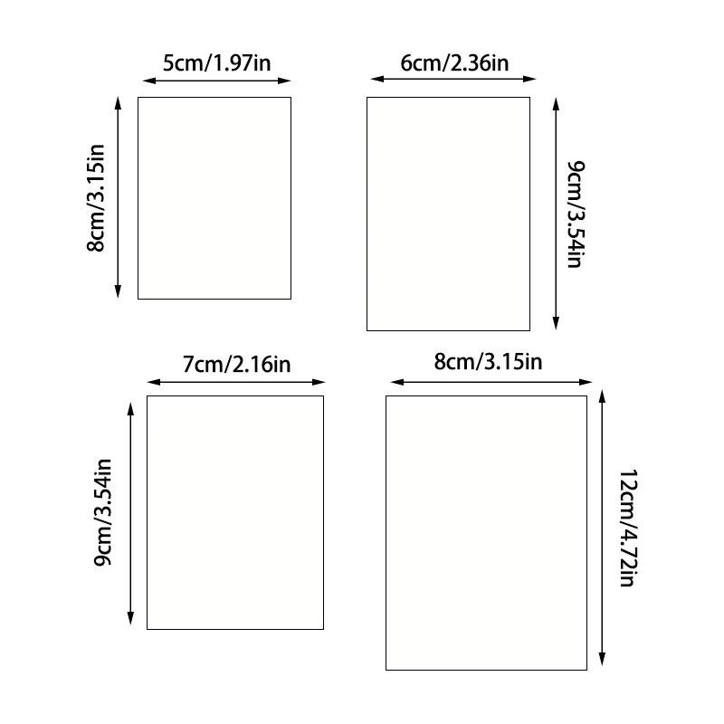 100 шт. защитных чехлов для карт, волшебных настольных игр, карт Таро, чехлов для карт «Три королевства», защитных чехлов разных размеров