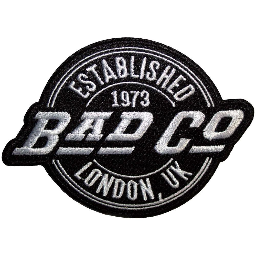Bad Company Est 1973 Circle Logo Iron On Patch