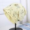 Source cartoon graffiti printing stack hat female autumn and winter warm literary cold hat casual bag head hat