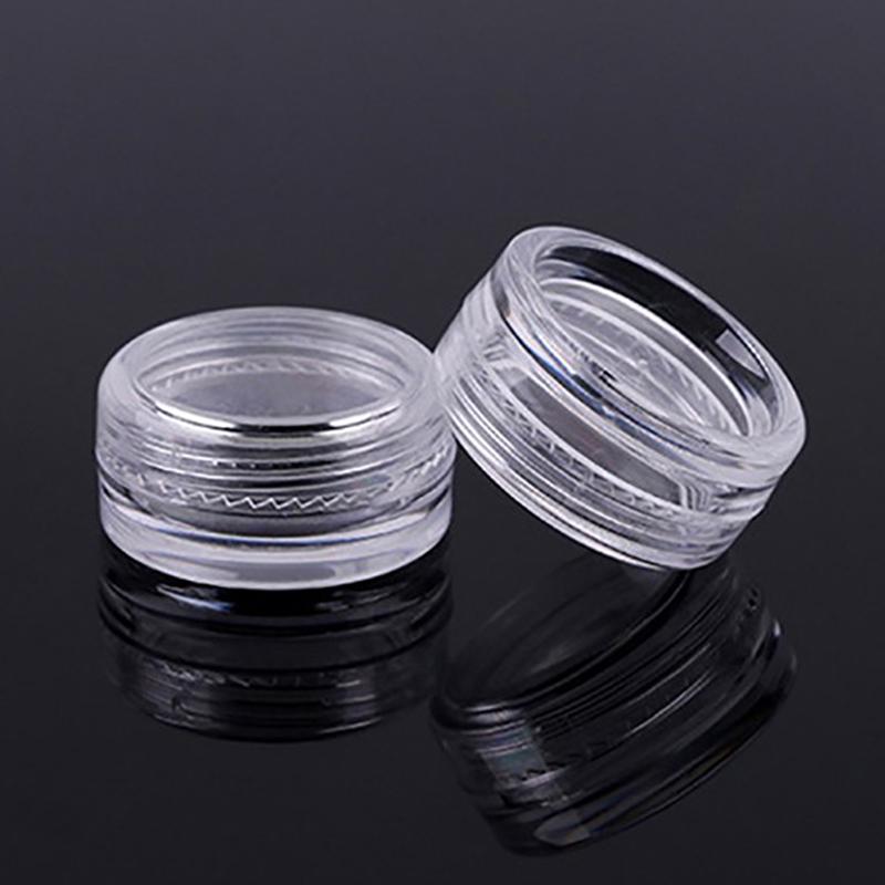 10X Clear Makeup Cosmetic Empty Jar Eyeshadow Face Cream Container Bottle