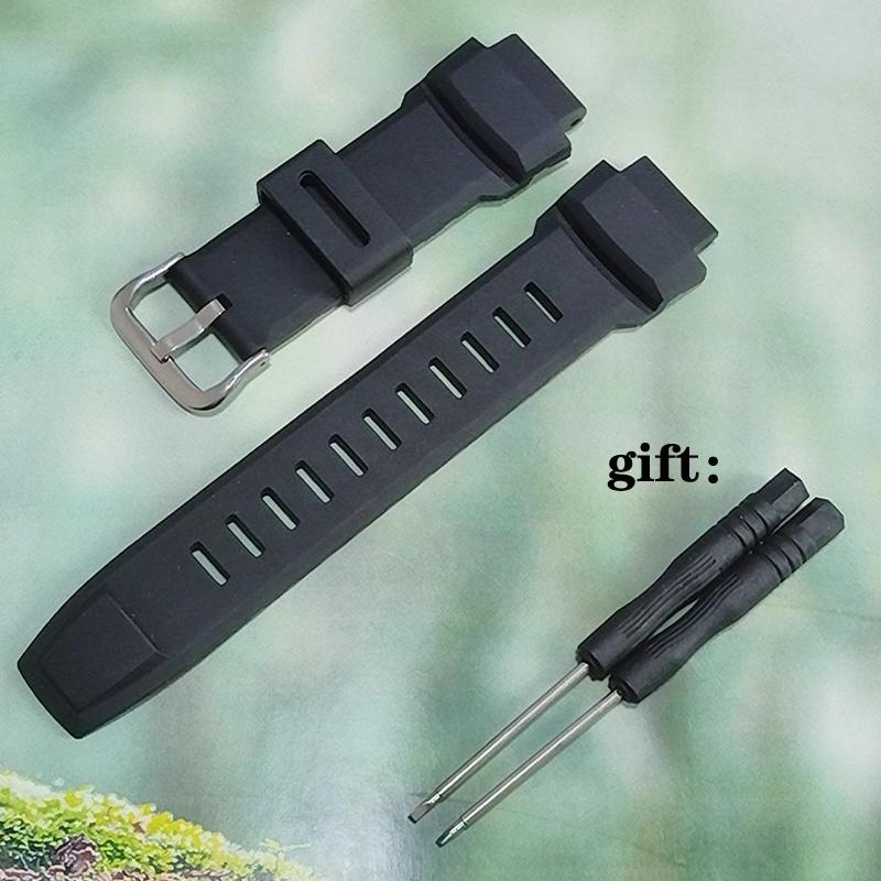 Ремешок для часов Casio PROTREK PRG-200/260/270/500/250G PRW-2500/5100//5000 PRW-2000 PRW-3500 Браслет на запястье Резиновый браслет