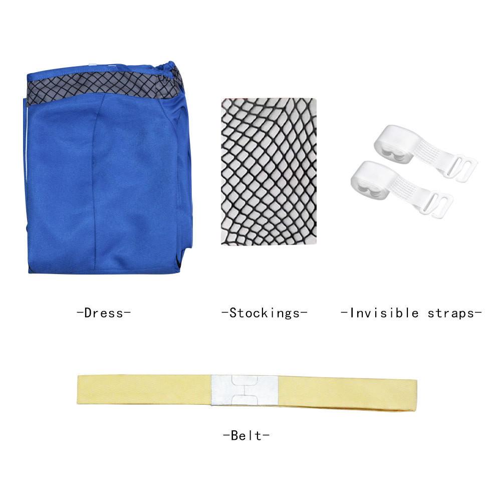 Аниме Костюм Ниндзя Косплей Водяная Тень Теруми Мэй Косплей Наряд для Ролевой Игры В Наличии