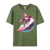 Christmas Surfing Santa Surfboarder Surf Lover Xmas Pajama Cotton Men Hockey Player Heartbeat Ice Hockey T-Shirt T Shirt