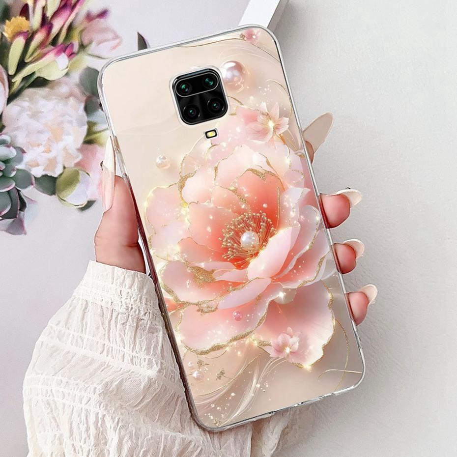 Cute Painting Phone Case For Xiaomi Redmi Note 9 Pro 9s Soft Silicone TPU Back Cover For Redmi Note9 9Pro 9S Cases Bumpers