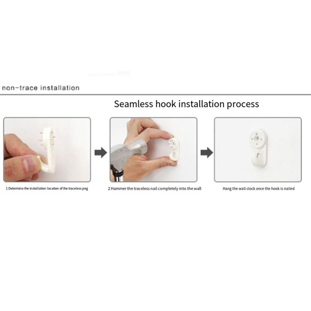 15 дюймов настенные часы для гостиной Декор тихие лепестки циферблат настенные часы черные спальня