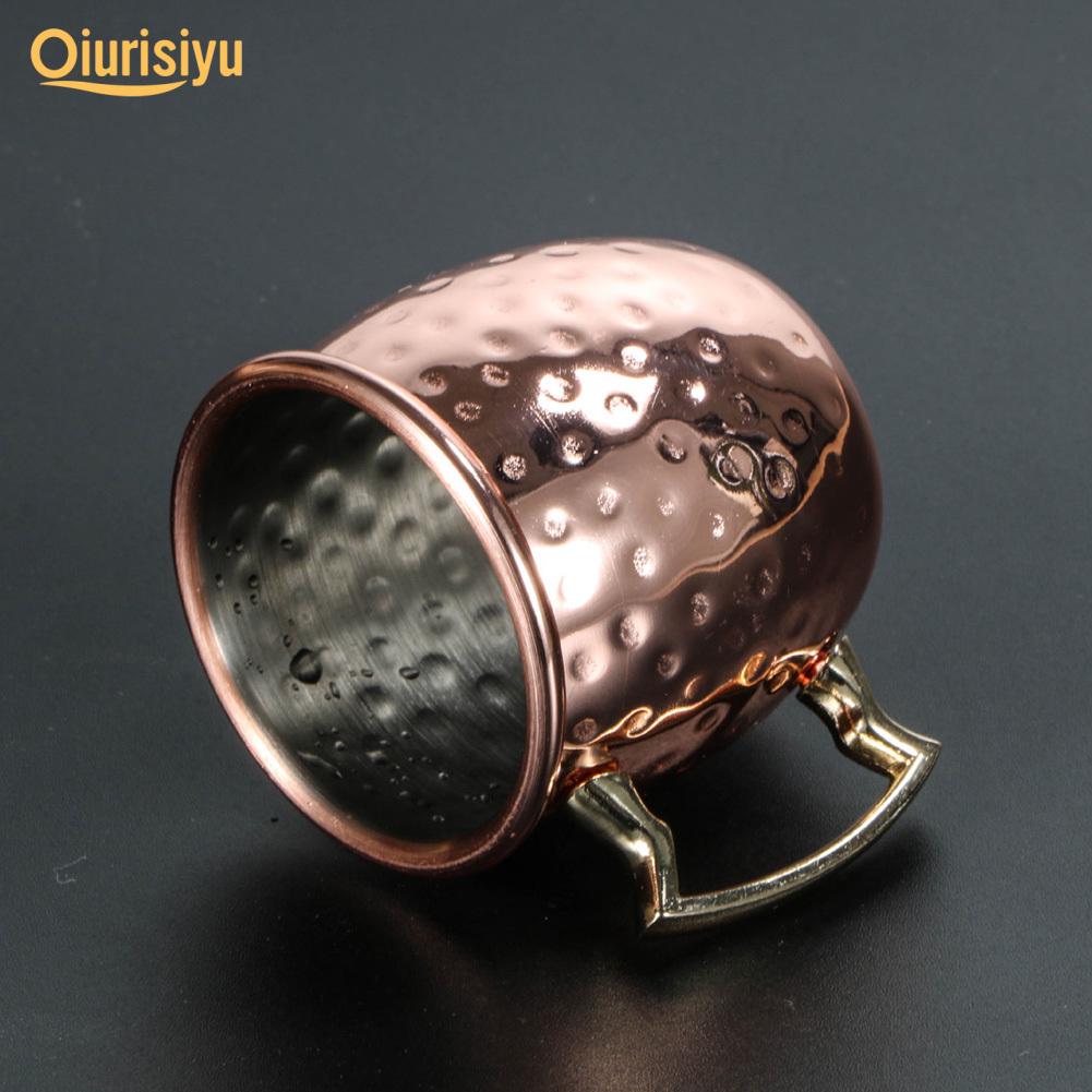 Московская кружка-мул на 60 мл из нержавеющей стали, пивная кофейная чашка