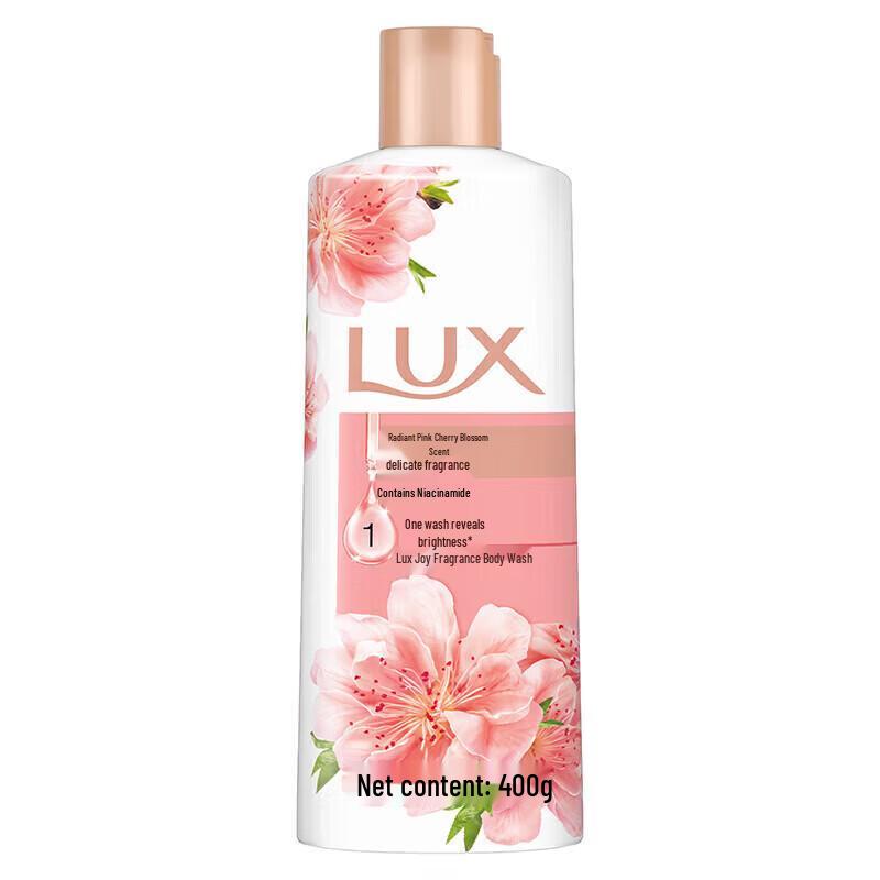 lux Осветляющая пенка для душа с розовым цветением сакуры