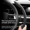 Suitable for Opel Anti-Slip Buckle Segmented Suede Steering Wheel Cover Suitable for Astra H Gtc J Insignia Corsa D 