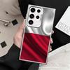 Чехол для телефона с флагом Польши (бело-красный), мягкий, для Samsung Galaxy S24 S25 FE S26 Edge S23 Ultra S22 Plus S21 + Ударопрочный задний чехол