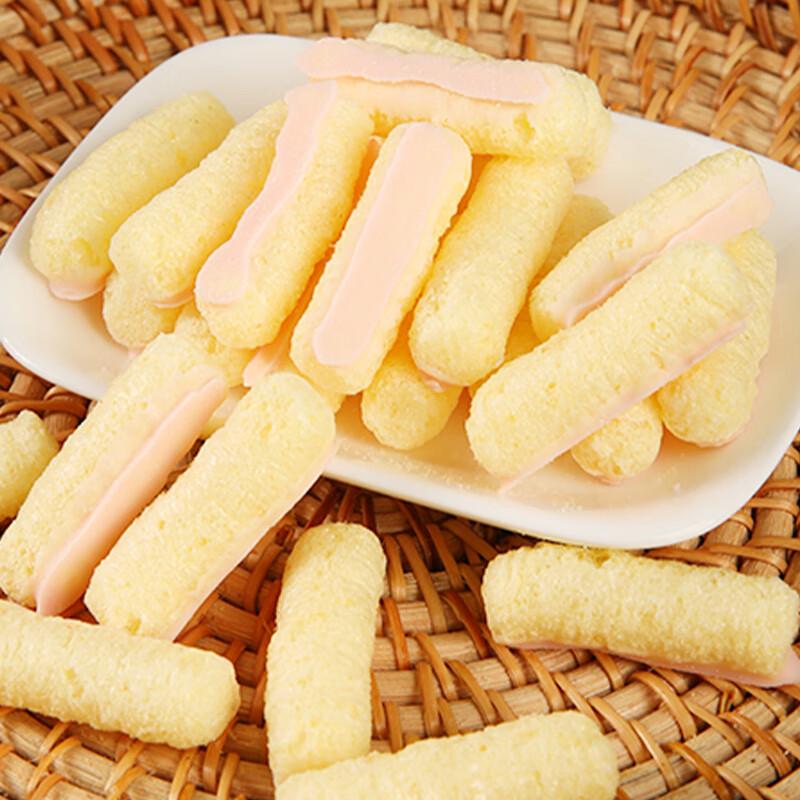Клубничные кукурузные палочки Oishi